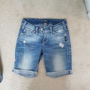 Silver Brand Tuesday Bermuda shorts